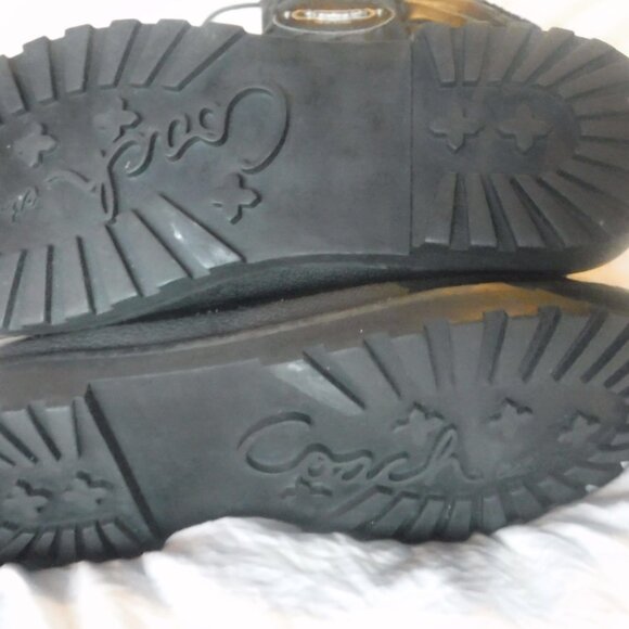 Coach New York Black Boots Womens Size 10 B Libby Boots - Picture 3 of 16